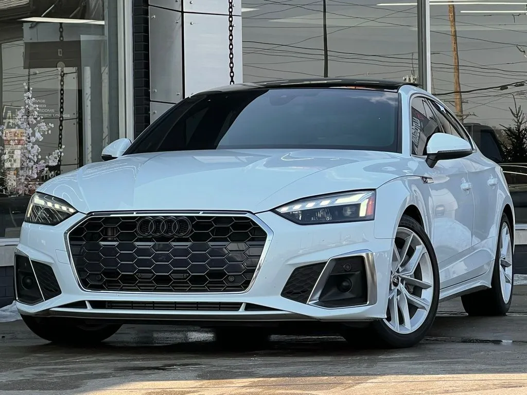 White 2024 Audi A5 Sportback 45 S line Premium for sale in Indianapolis, IN