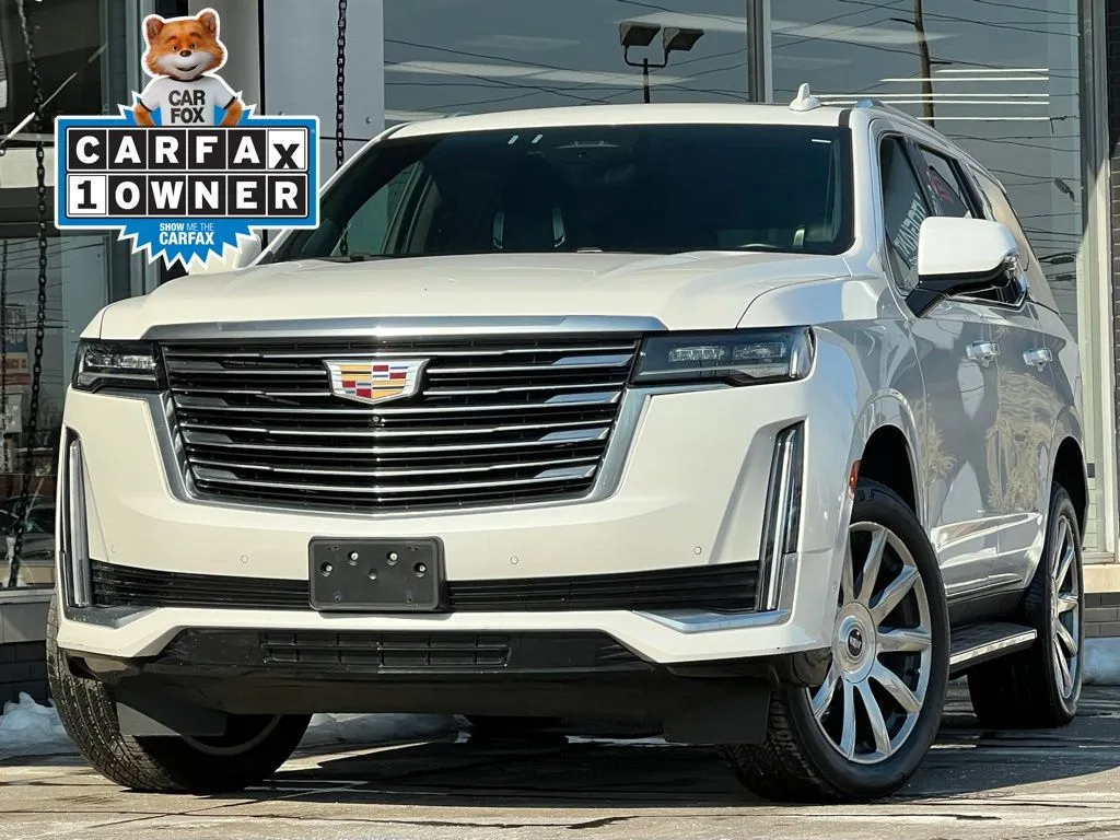 White 2023 Cadillac Escalade Premium Luxury Platinum for sale in Indianapolis, IN