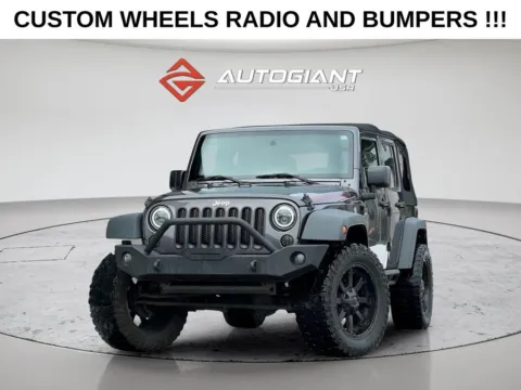 Gray 2016 Jeep Wrangler Unlimited Sport for sale in Indianapolis, IN