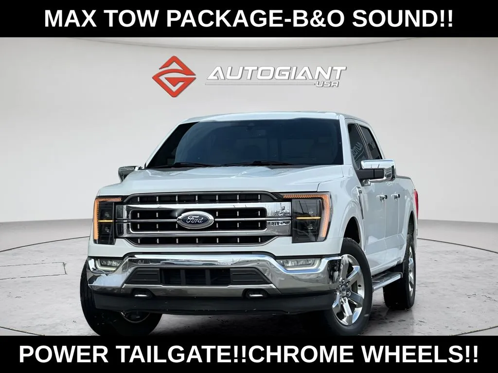 White 2021 Ford F-150 Lariat for sale in Indianapolis, IN