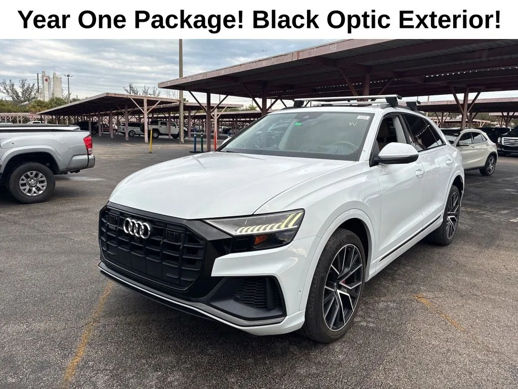 White 2019 Audi Q8 3.0T Prestige for sale in Indianapolis, IN