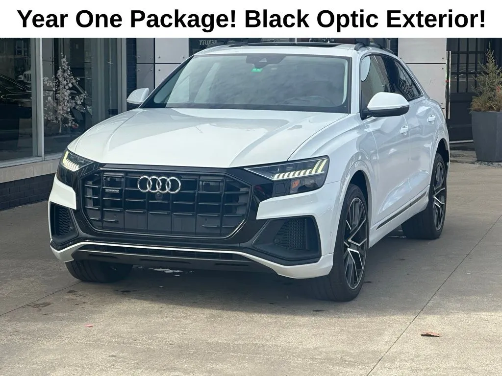 White 2019 Audi Q8 3.0T Prestige for sale in Indianapolis, IN