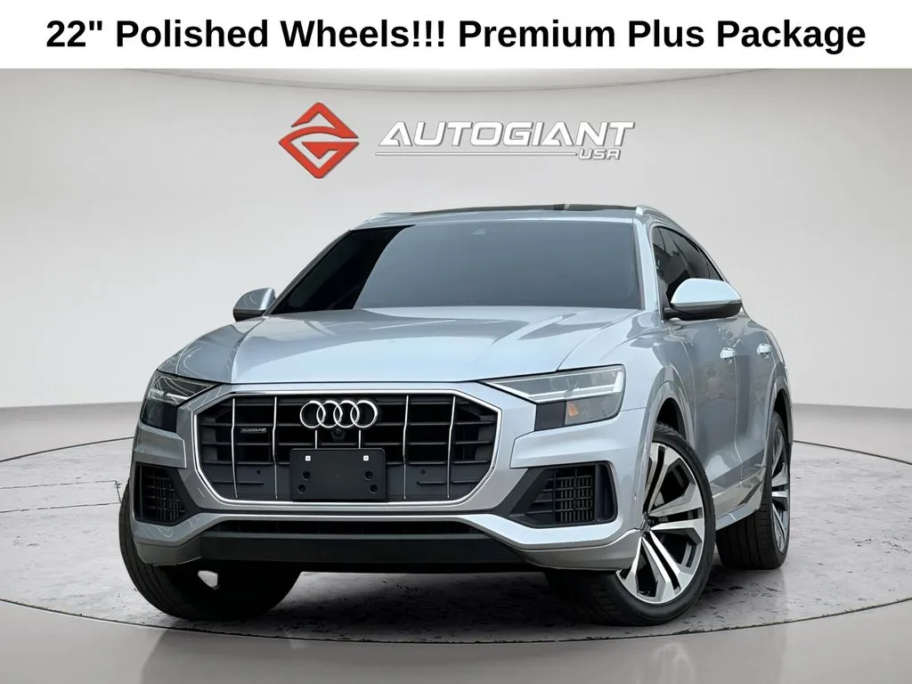 Silver 2020 Audi Q8 55 Premium Plus for sale in Indianapolis, IN