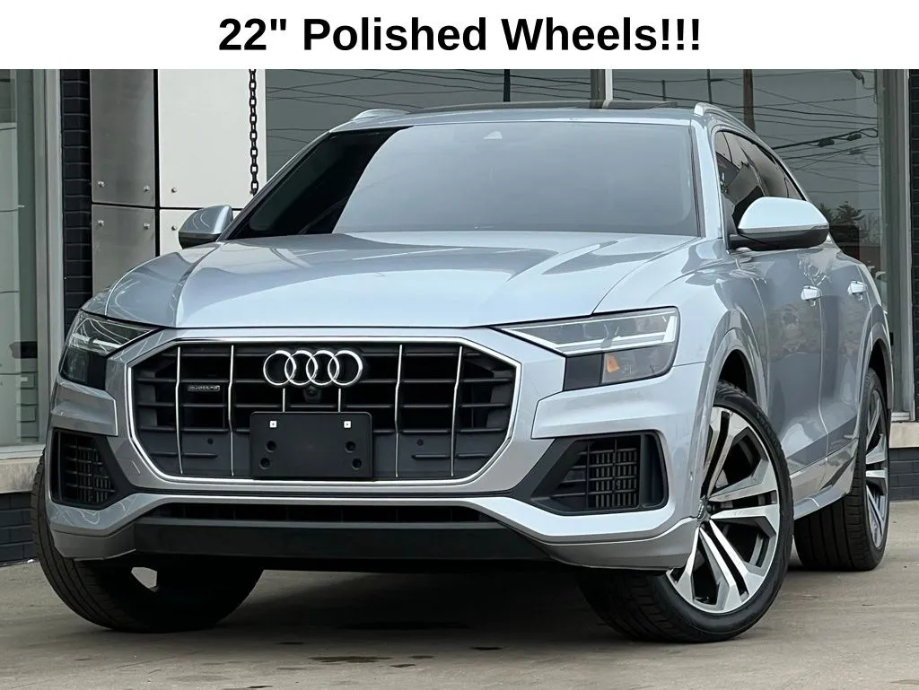 Silver 2020 Audi Q8 55 Premium Plus for sale in Indianapolis, IN