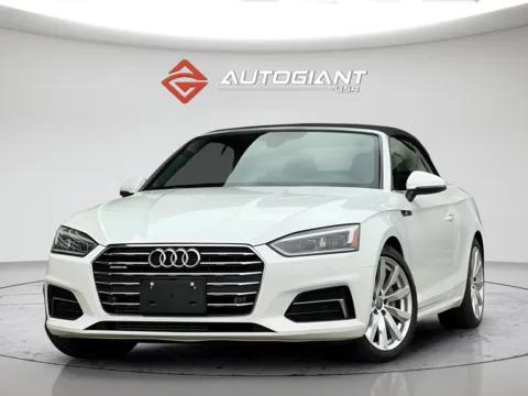 White 2018 Audi A5 2.0T Premium Plus for sale in Indianapolis, IN