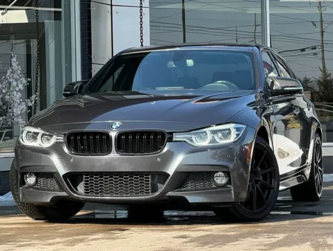 Gray 2017 BMW 3 Series 330i xDrive for sale in Indianapolis, IN