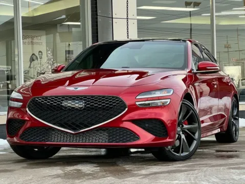 Red 2023 Genesis G70 3.3T for sale in Indianapolis, IN