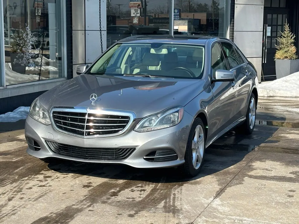 White 2015 Mercedes-Benz E-Class E 350 for sale in Indianapolis, IN
