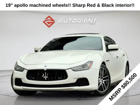 White 2015 Maserati Ghibli S Q4 for sale in Indianapolis, IN
