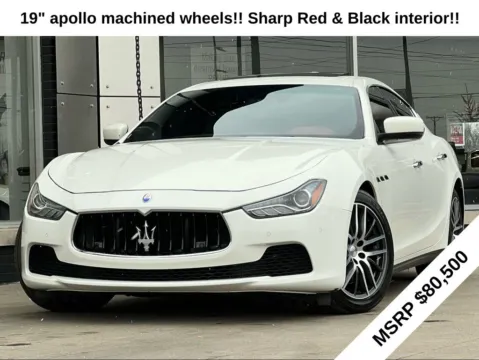 White 2015 Maserati Ghibli S Q4 for sale in Indianapolis, IN