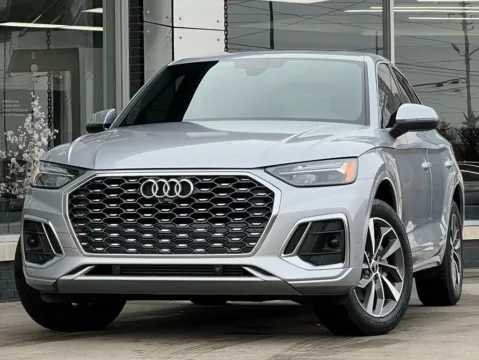 Gray 2022 Audi Q5 Sportback 45 S line Premium for sale in Indianapolis, IN
