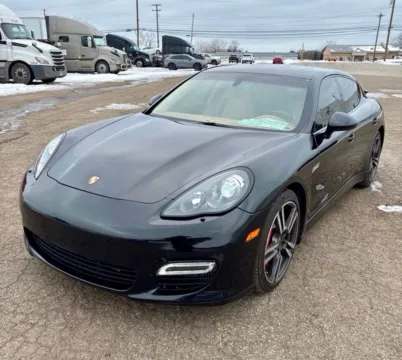 Black 2012 Porsche Panamera Turbo for sale in Indianapolis, IN