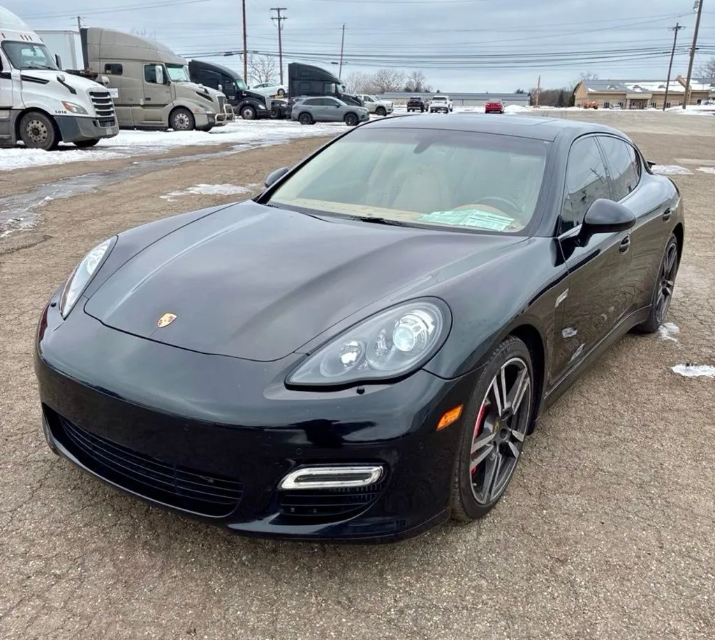 Black 2012 Porsche Panamera Turbo for sale in Indianapolis, IN