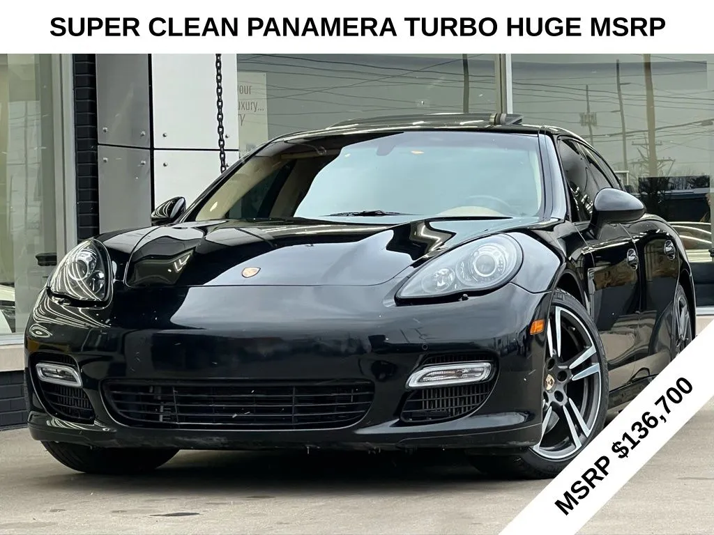 Black 2012 Porsche Panamera Turbo for sale in Indianapolis, IN