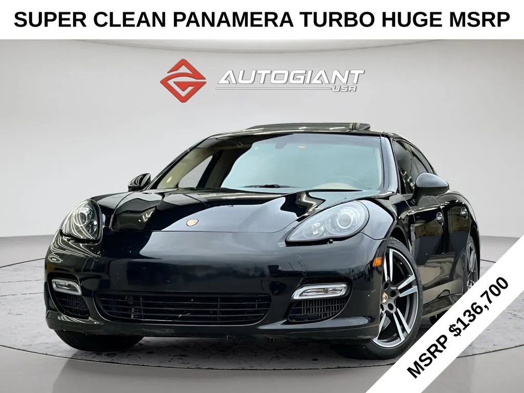 Black 2012 Porsche Panamera Turbo for sale in Indianapolis, IN
