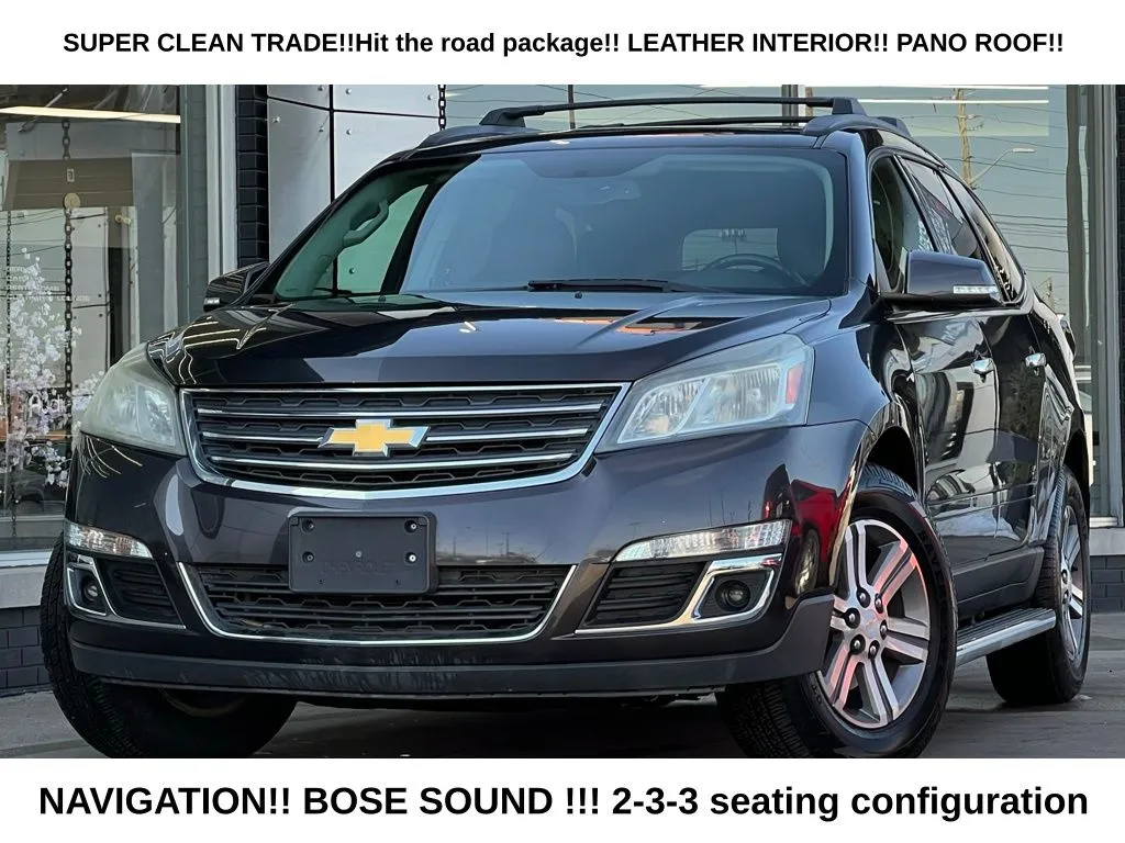 Gray 2015 Chevrolet Traverse 2LT for sale in Indianapolis, IN