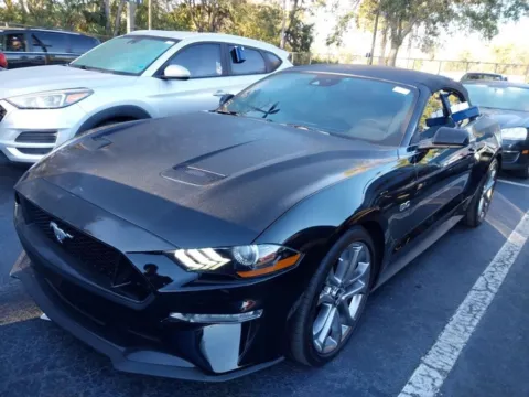 Black 2021 Ford Mustang GT Premium for sale in Indianapolis, IN