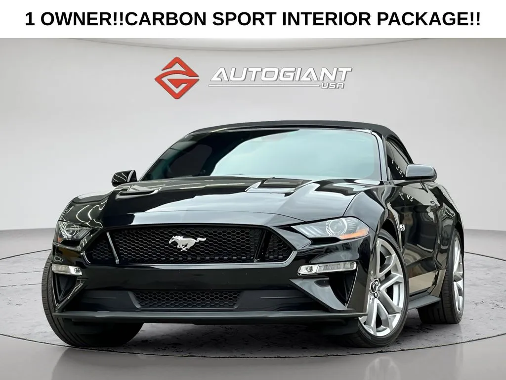 Black 2021 Ford Mustang GT Premium for sale in Indianapolis, IN