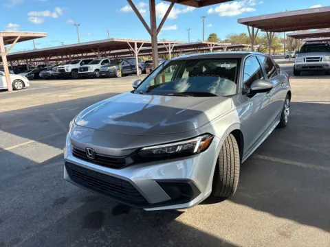 Silver 2023 Honda Civic LX for sale in Indianapolis, IN