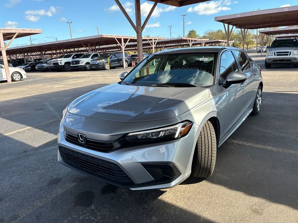 Silver 2023 Honda Civic LX for sale in Indianapolis, IN