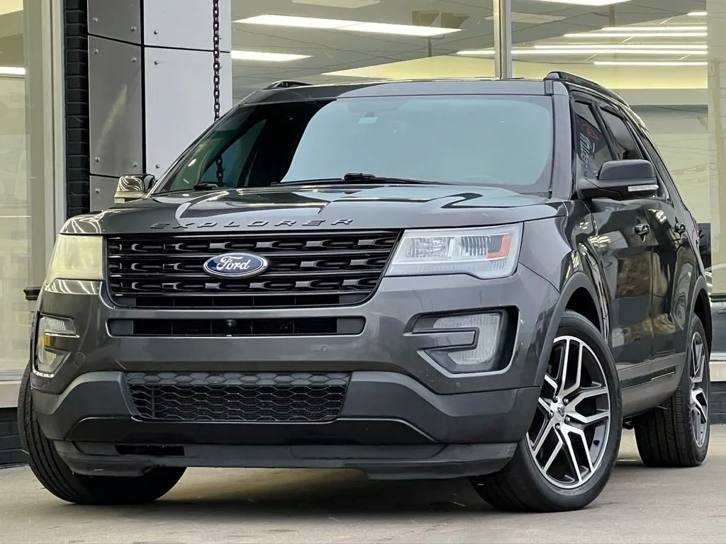 Gray 2017 Ford Explorer Sport for sale in Indianapolis, IN