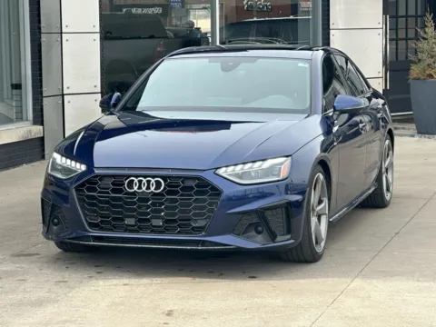 Blue 2021 Audi A4 45 S line Premium Plus for sale in Indianapolis, IN