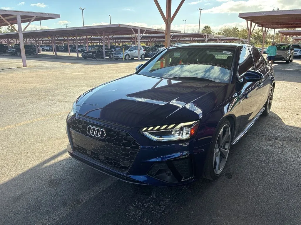 Blue 2021 Audi A4 45 S line Premium Plus for sale in Indianapolis, IN