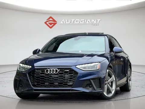 Blue 2021 Audi A4 45 S line Premium Plus for sale in Indianapolis, IN