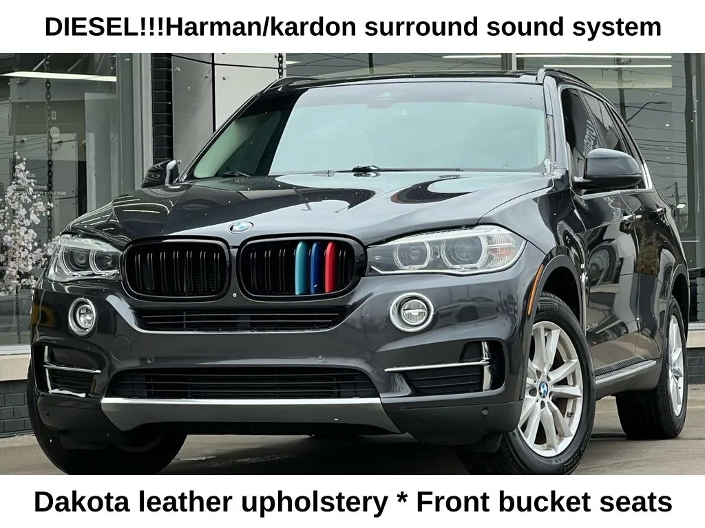 Gray 2015 BMW X5 xDrive35d for sale in Indianapolis, IN