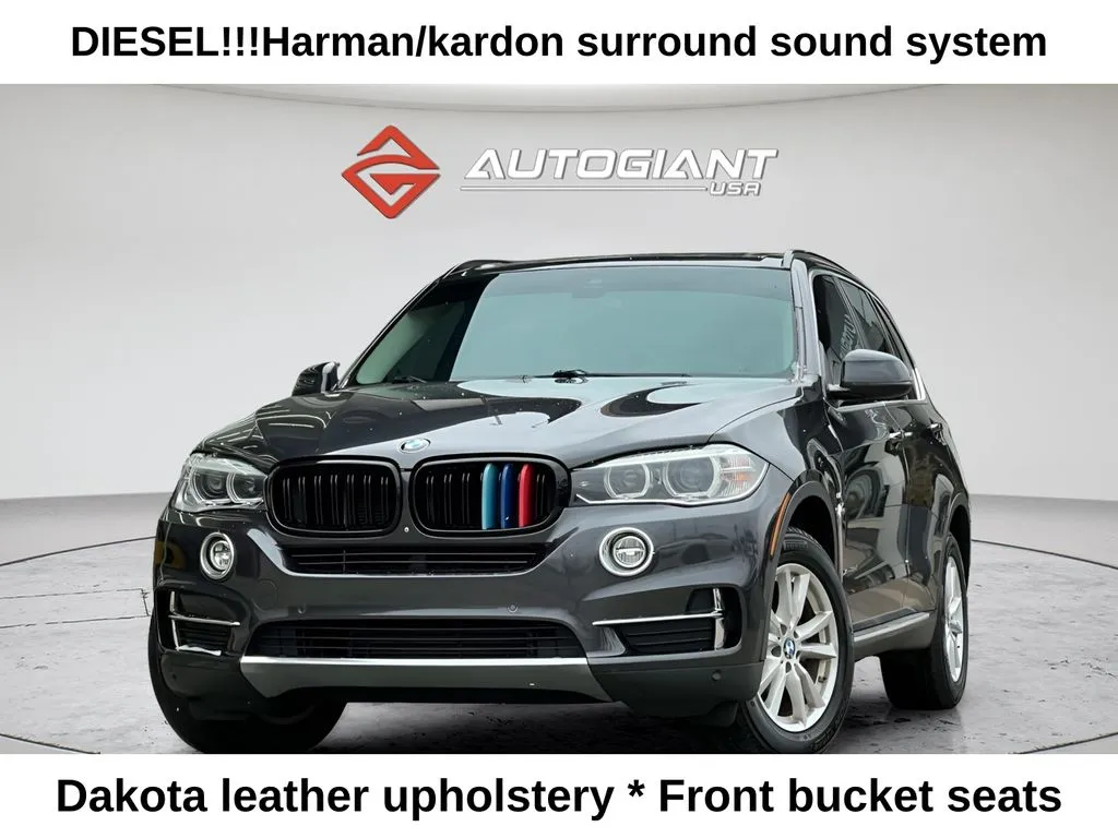 Gray 2015 BMW X5 xDrive35d for sale in Indianapolis, IN
