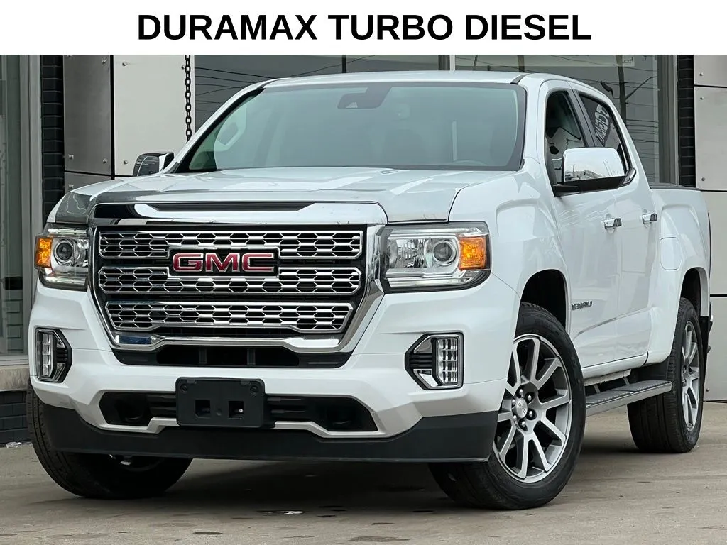 White 2021 GMC Canyon Denali for sale in Indianapolis, IN