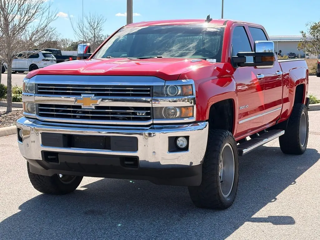 Red 2016 Chevrolet Silverado 2500HD LTZ for sale in Indianapolis, IN