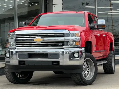 Red 2016 Chevrolet Silverado 2500HD LTZ for sale in Indianapolis, IN