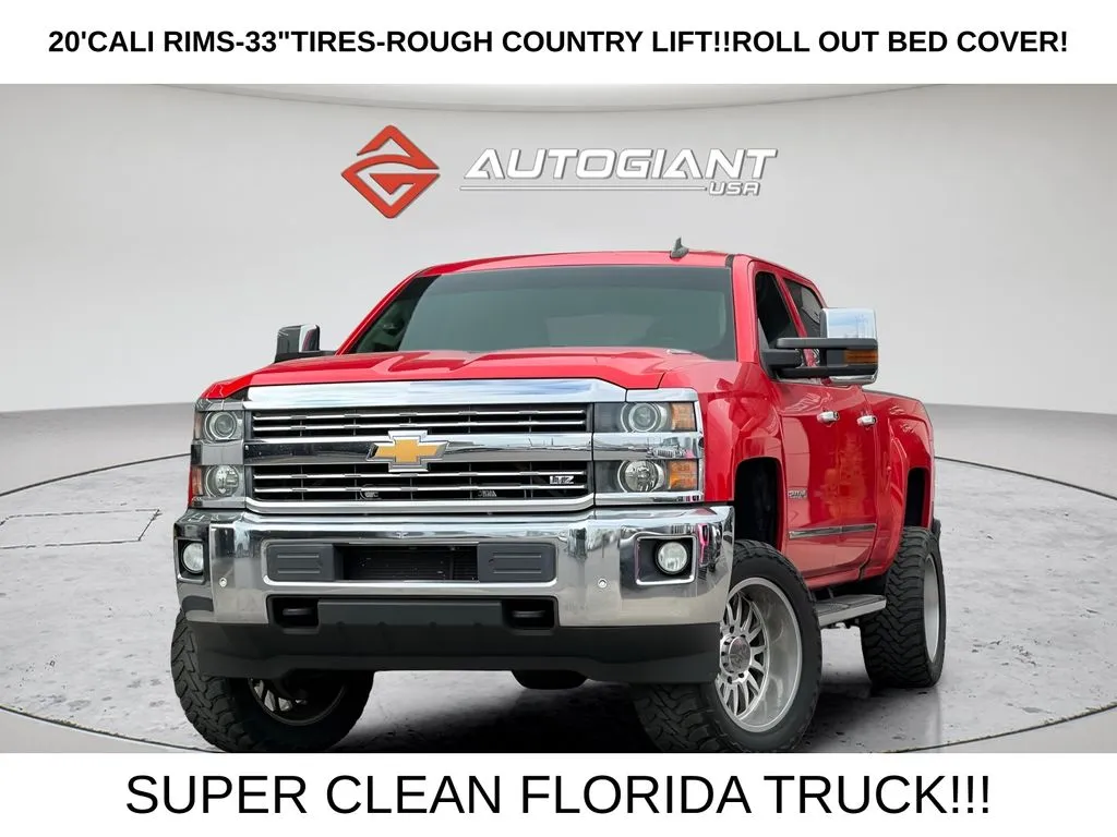 Red 2016 Chevrolet Silverado 2500HD LTZ for sale in Indianapolis, IN