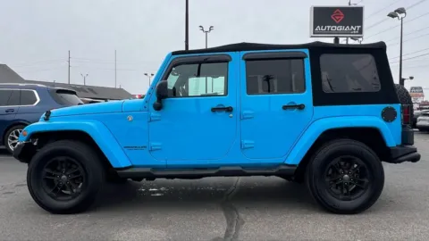 Another view of 2017 Jeep Wrangler Unlimited Sahara for sale in Indianapolis, IN at AutoGiant USA Indianapolis