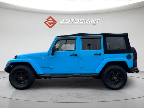 Another view of 2017 Jeep Wrangler Unlimited Sahara for sale in Indianapolis, IN at AutoGiant USA Indianapolis