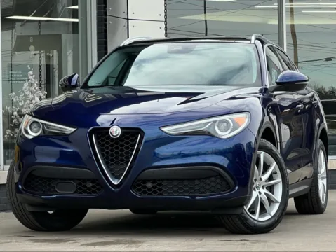Blue 2018 Alfa Romeo Stelvio Ti for sale in Indianapolis, IN