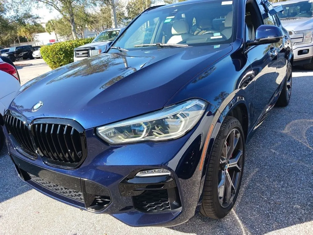 Blue 2021 BMW X5 M50i for sale in Indianapolis, IN