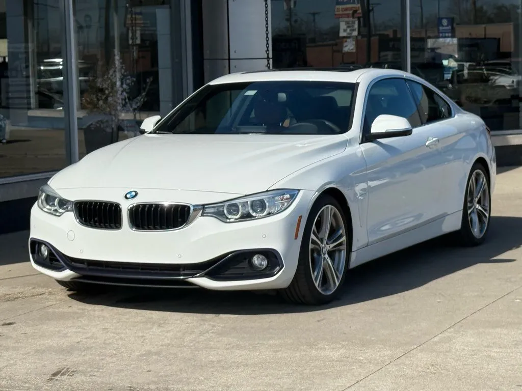 White 2016 BMW 4 Series 428i for sale in Indianapolis, IN