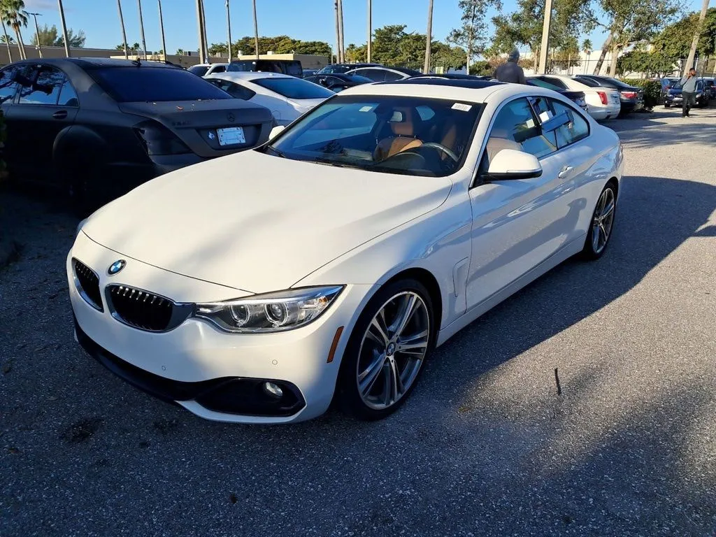 White 2016 BMW 4 Series 428i for sale in Indianapolis, IN