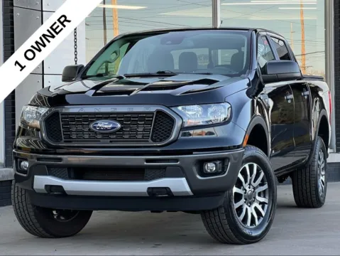 Black 2021 Ford Ranger XLT for sale in Indianapolis, IN