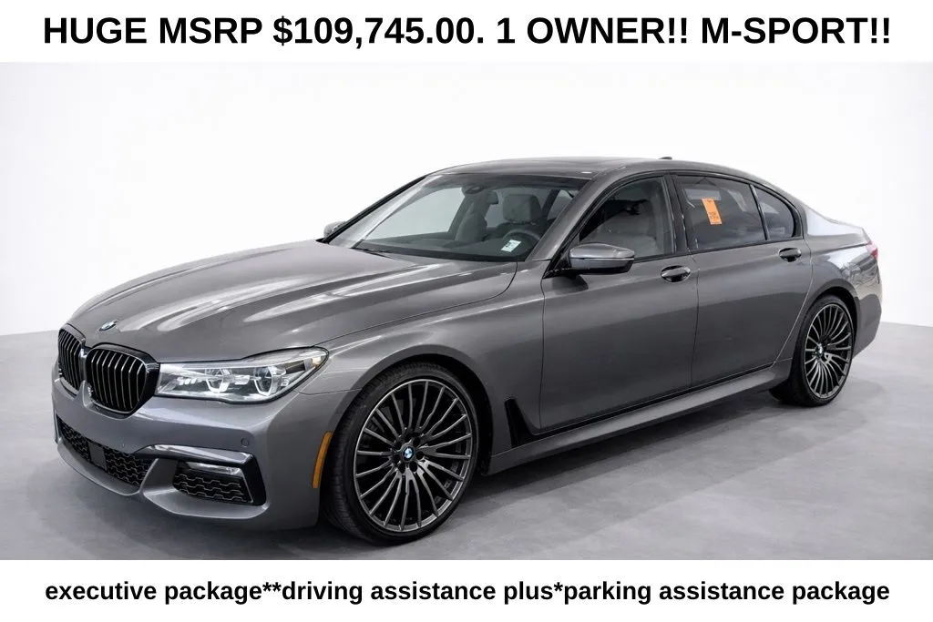 Gray 2019 BMW 7 Series 750i for sale in Indianapolis, IN