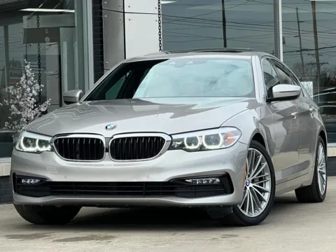 Silver 2018 BMW 5 Series 530i for sale in Indianapolis, IN