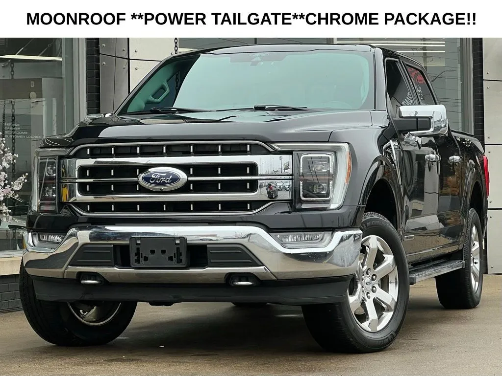 Black 2021 Ford F-150 Lariat for sale in Indianapolis, IN