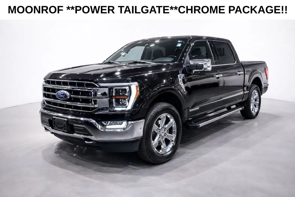 Black 2021 Ford F-150 Lariat for sale in Indianapolis, IN