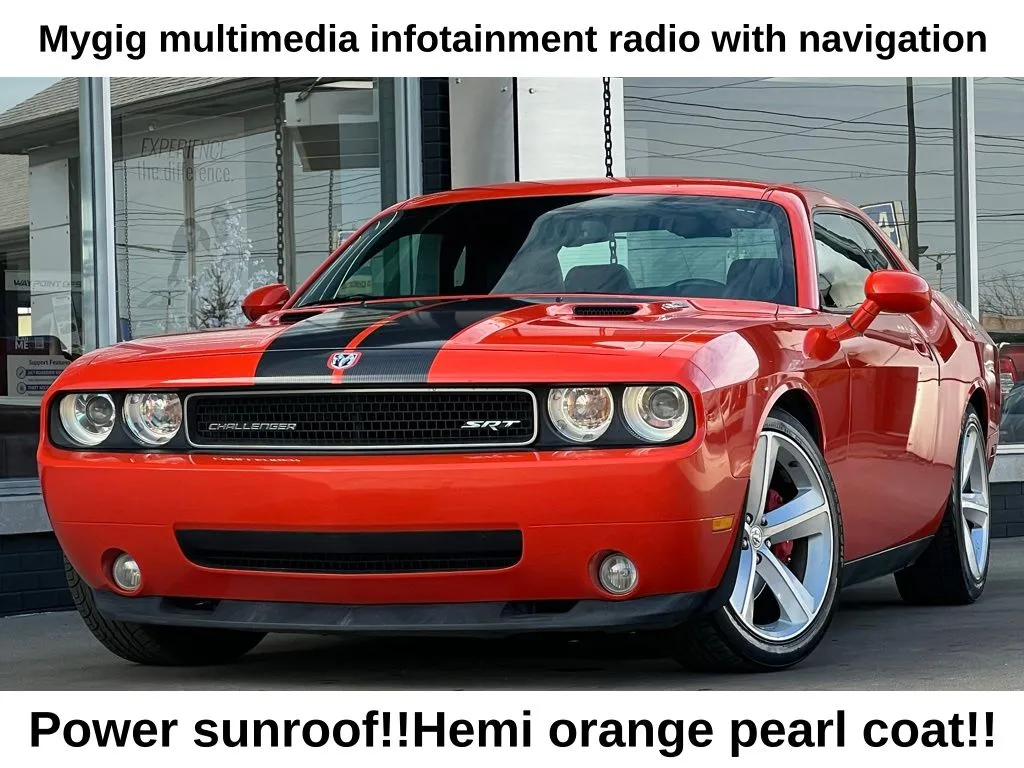 Orange 2008 Dodge Challenger SRT8 for sale in Indianapolis, IN