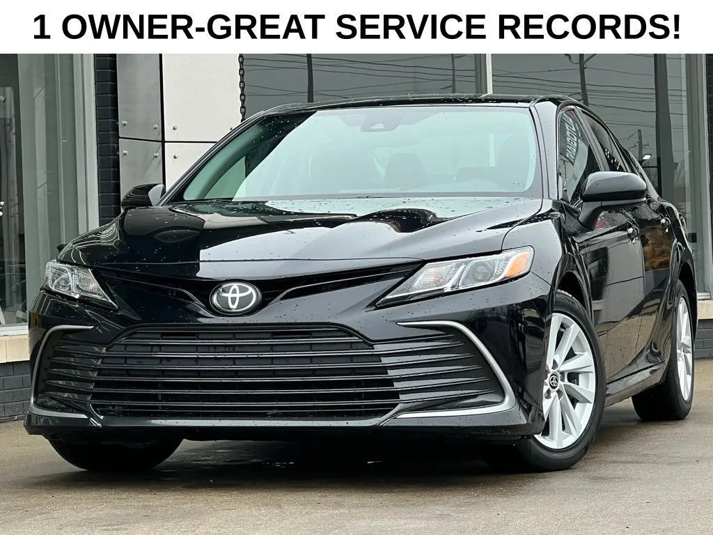 Black 2023 Toyota Camry LE for sale in Indianapolis, IN
