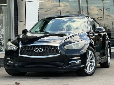 Black 2016 INFINITI Q50 2.0t Premium for sale in Indianapolis, IN