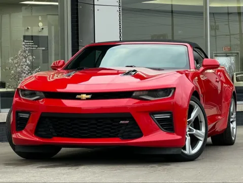 Red 2018 Chevrolet Camaro SS for sale in Indianapolis, IN
