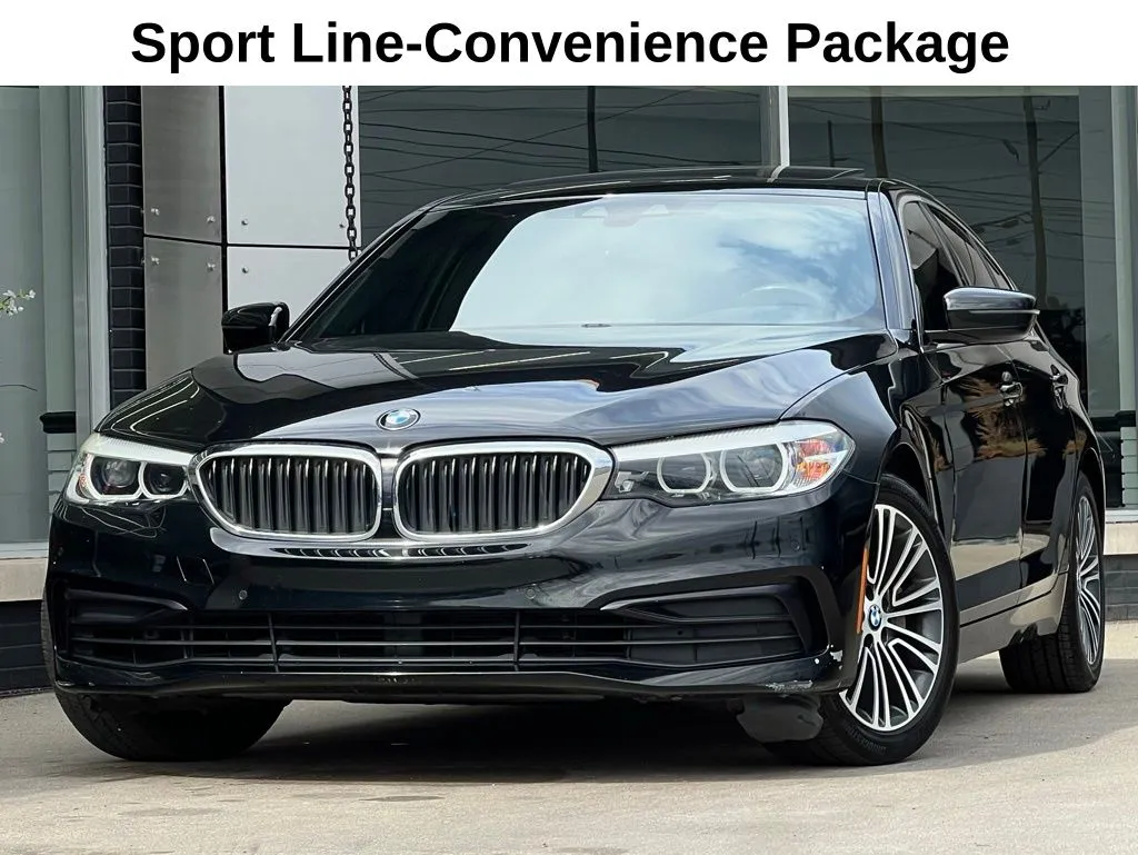 Black 2020 BMW 5 Series 530i for sale in Indianapolis, IN